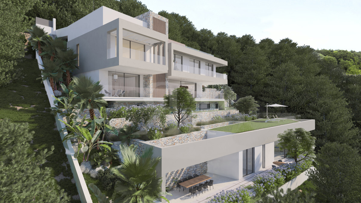 Diamant über dem Hafen, Grundstück in Puerto de Andratx